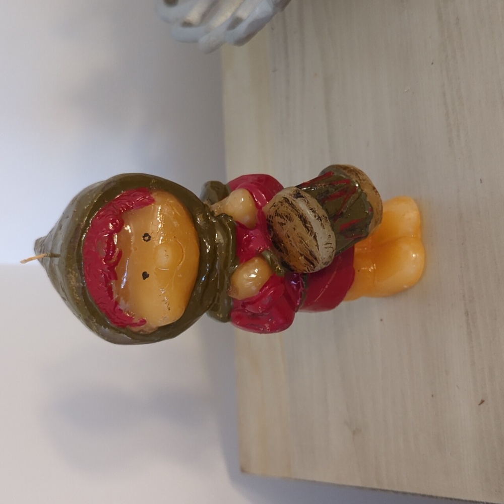 Vintage Hallmark wax candle